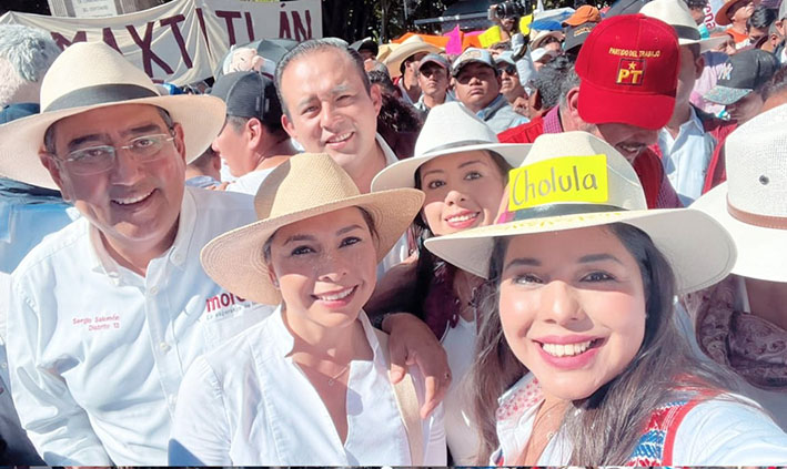Tonantzin Fernández, reitera su apoyo al gobernador