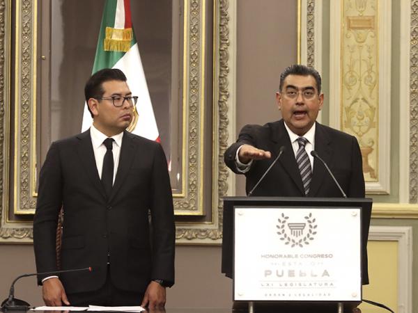 Sergio Salomón Céspedes, nuevo gobernador