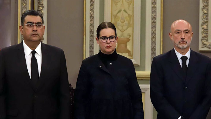 Ana Lucía Hill asume como gobernadora interina de Puebla