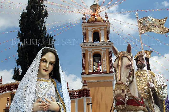 Fiesta de la Inmaculada Concepción y las galletas en el Barrio de Santiago