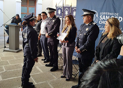 Su misión la seguridad de los cholultecas: Paola Angon