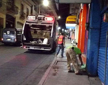 No saque basura el 25 de diciembre y 1 de enero
