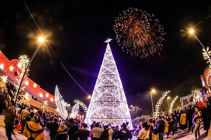 “Navidad con Rumbo” ilumina el zócalo
