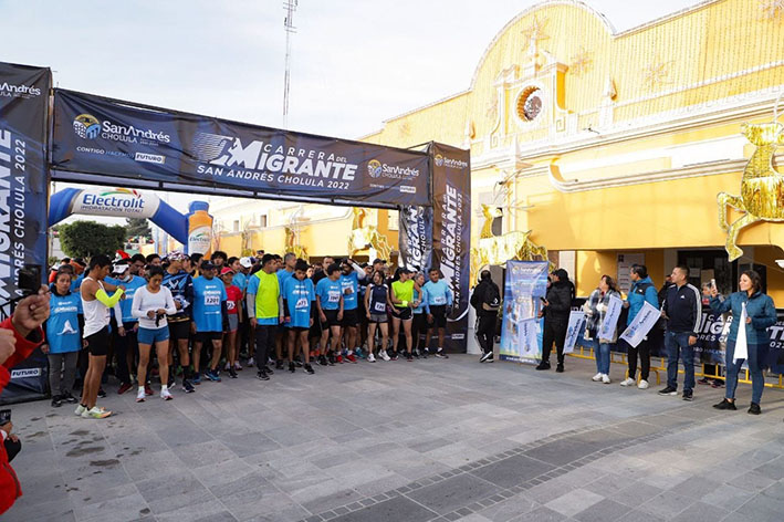 “Carrera del Migrante” con buena participación de atletas