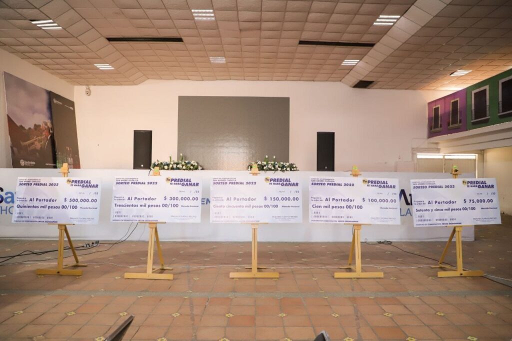 Efectuaron Sorteo Predial 2022