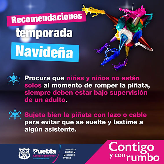 Para disfrutar las posadas sigue las recomendaciones