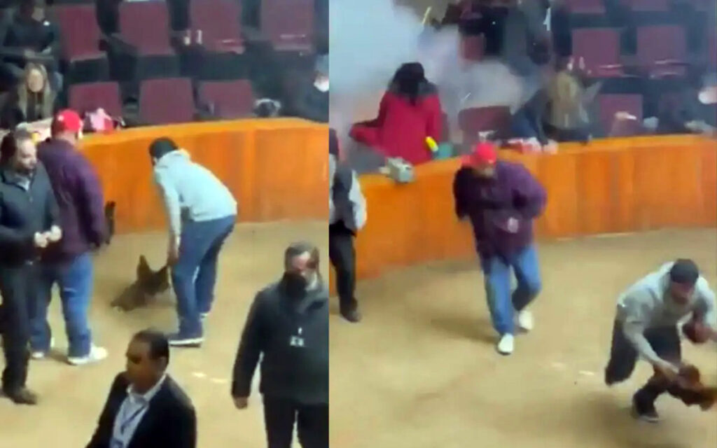 Hombre ataca con granadas caseras palenque en Hidalgo