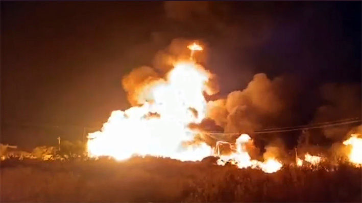 Un muerto por explosión en ducto de Pemex en Hidalgo