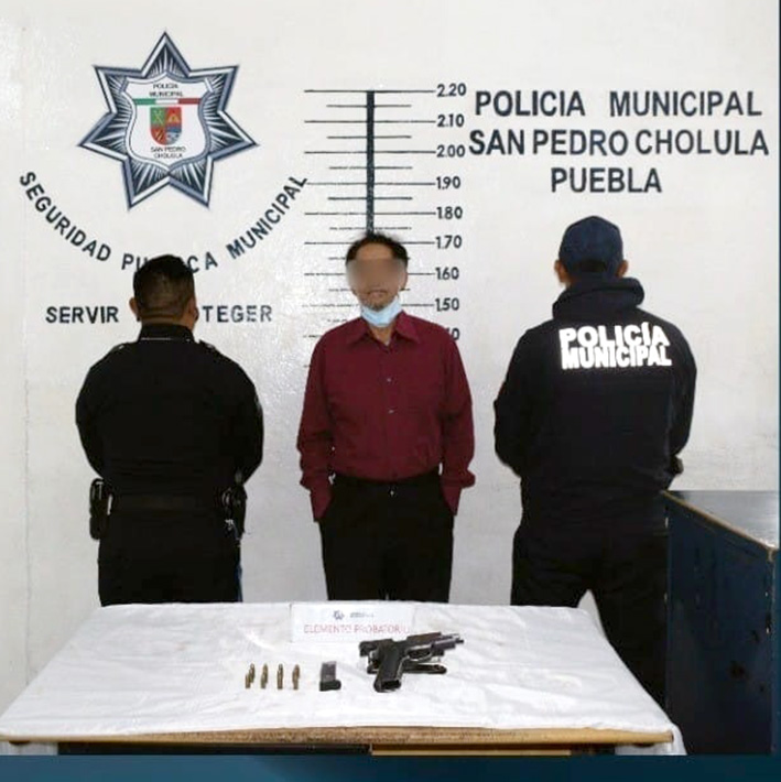 Por violencia familiar y estar armado quedó detenido
