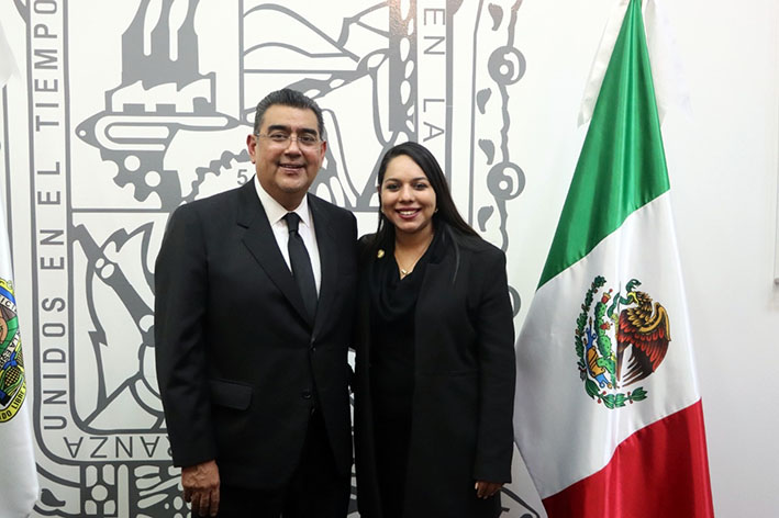 Sergio Salomón Céspedes, será buen gobernador: Tonantzin Fernández