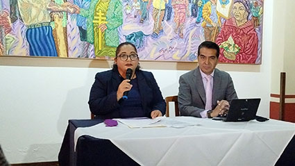 Nunca ha pedido apoyo: Sandra Hernández