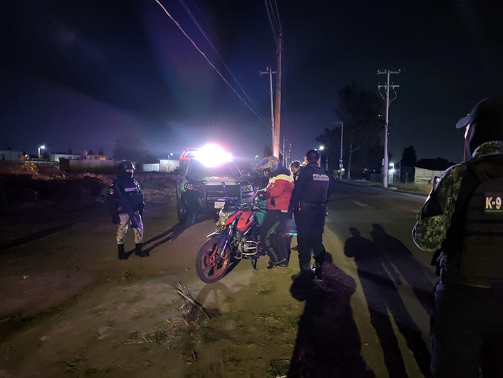 Mediante operativo CRP fortalece policía esquemas de seguridad