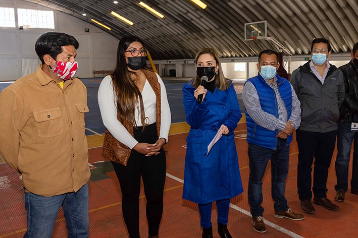 Unidad Tlachtli fue rehabilitada y entregada por Paola Angon