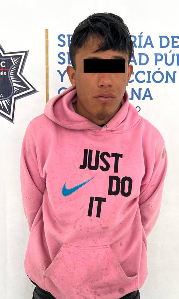 No tuvieron tiempo de escapar, municipales los capturan