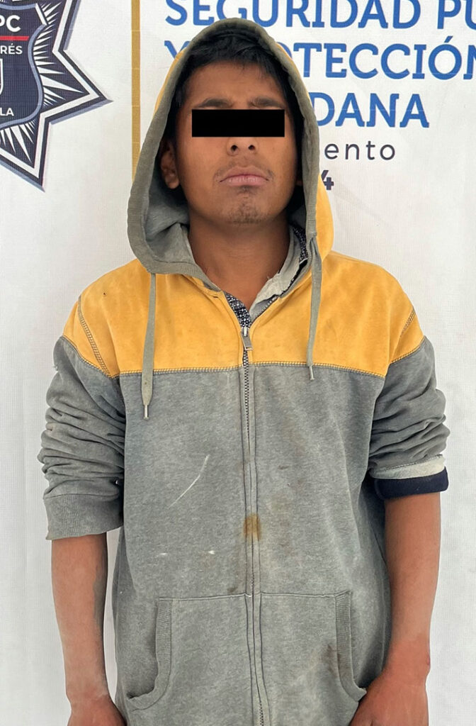 Presunto ladrón de casa habitación fue detenido