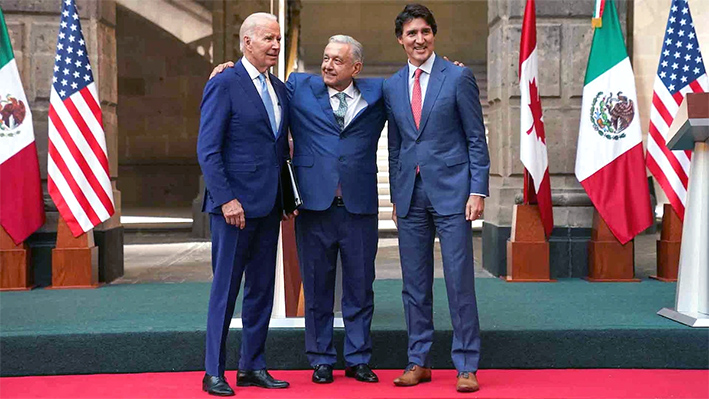 AMLO agradece a Biden: “No ha construido ni un metro de muro»