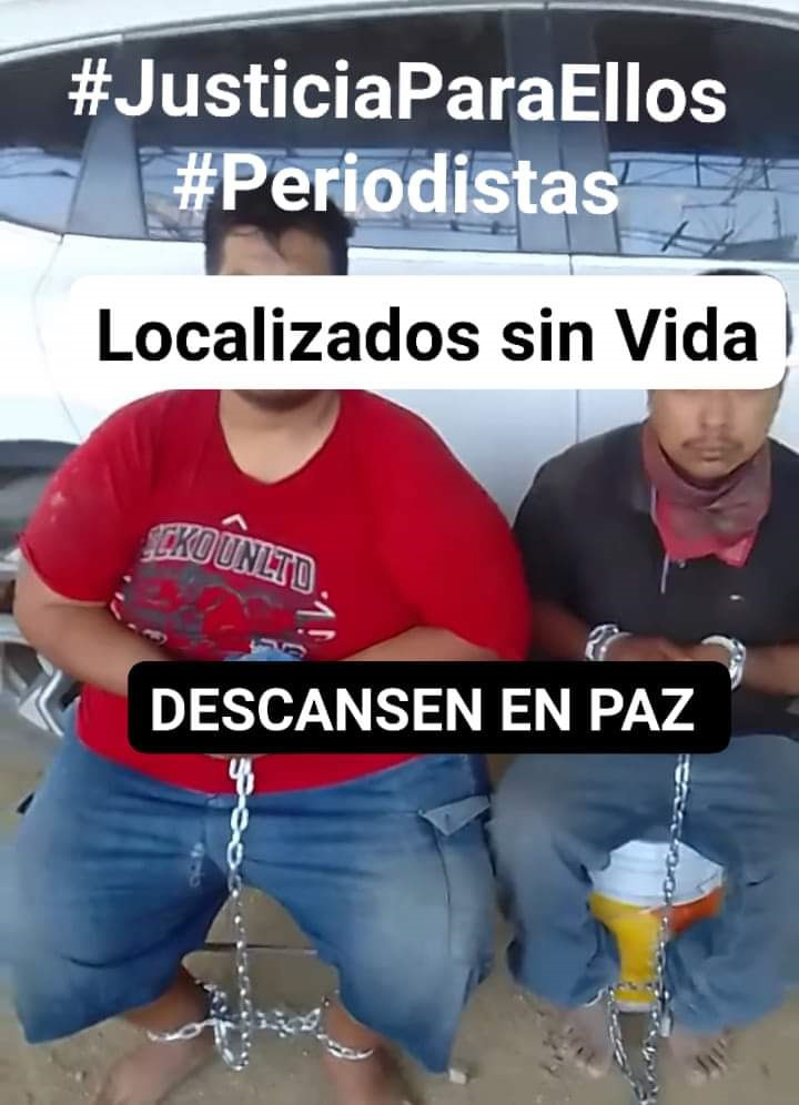 Levantan a tres periodistas y exhiben a dos del medio digital “Escenario Calentano”