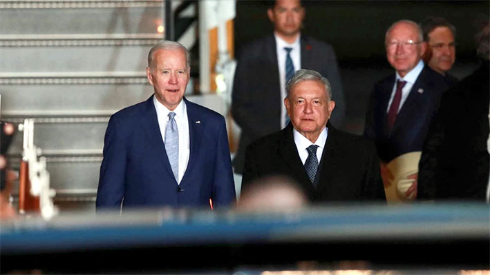 AMLO recibe a Biden en el AIFA previo a cumbre