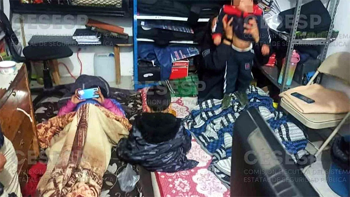Rescatan en Tlaxcala a niños raptados por comando armado