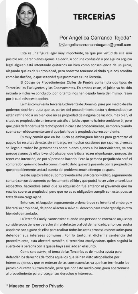 Tercerías