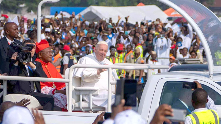 Más de un millón de personas en misa del Papa en Kinsasa
