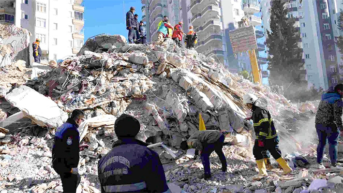 Sismos en Turquía y Siria han dejado más de 5,000 muertos