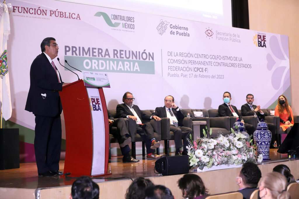 Inaugura Céspedes Peregrina Reunión Ordinaria 2023 de Comisión Permanente de Contralores Estado-Federación