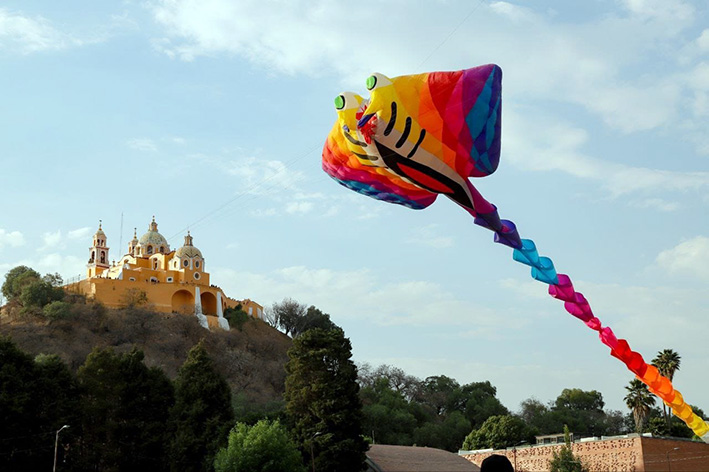 Presenta ayuntamiento de San Andrés Cholula festival volarte 2023