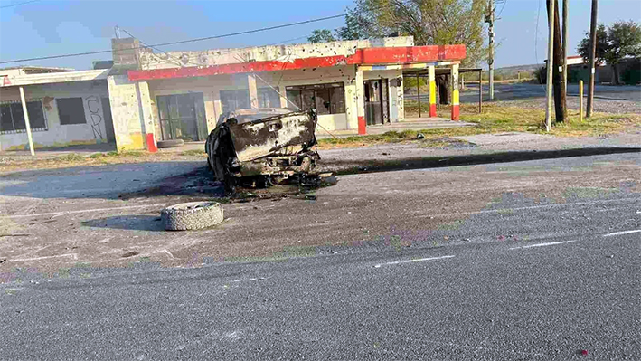 Enfrentamiento en Nuevo León deja 4 calcinados