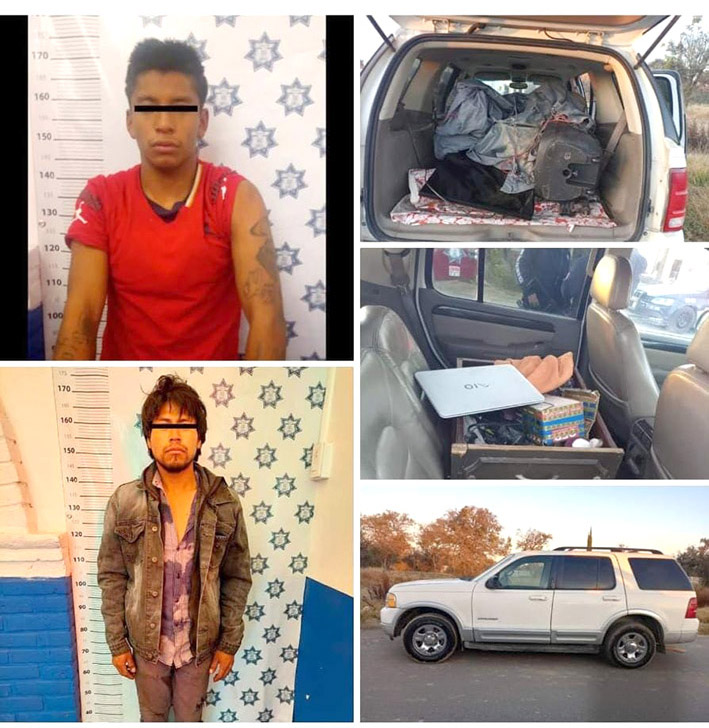 Ladrones identificados en Tlautla
