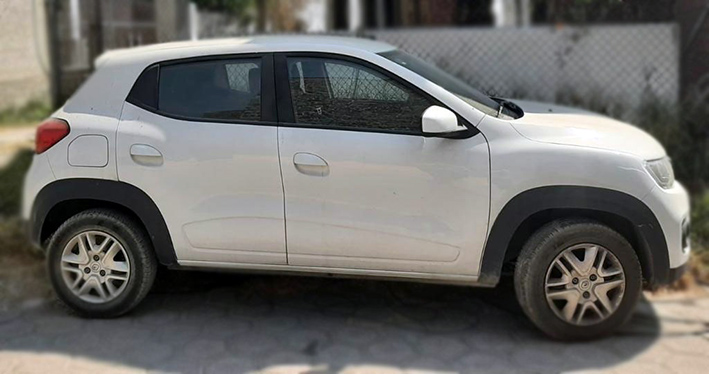 Recupera policía vehículo con reporte de robo