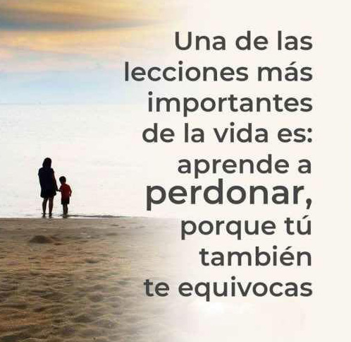 Sabes perdonar?