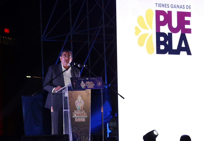 Presenta Sergio Salomón Feria de Puebla 2023: “simbolizará la unión de poblanos”