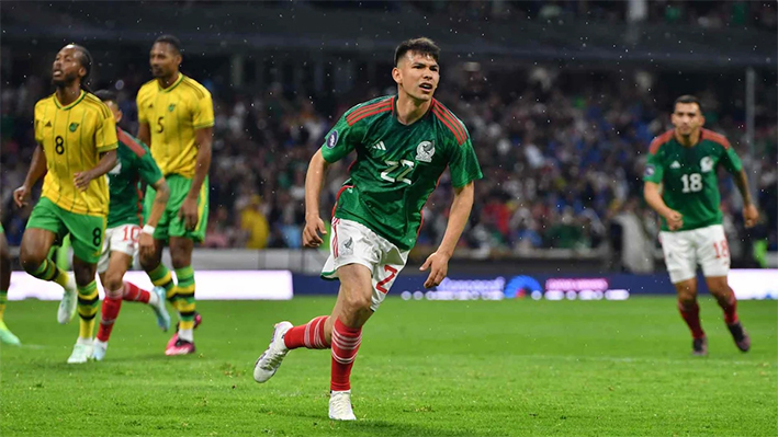 ¡Apenas! México rescata empate ante Jamaica en el Azteca