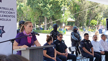 Aumento salarial a Policía: Paola Angon