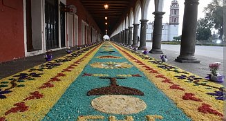 El miércoles santo, empezarán a colocar la alfombra