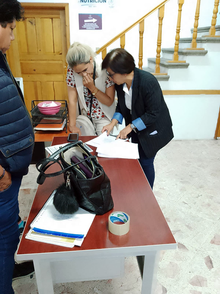 Entrega oficinas Maribel Jiménez