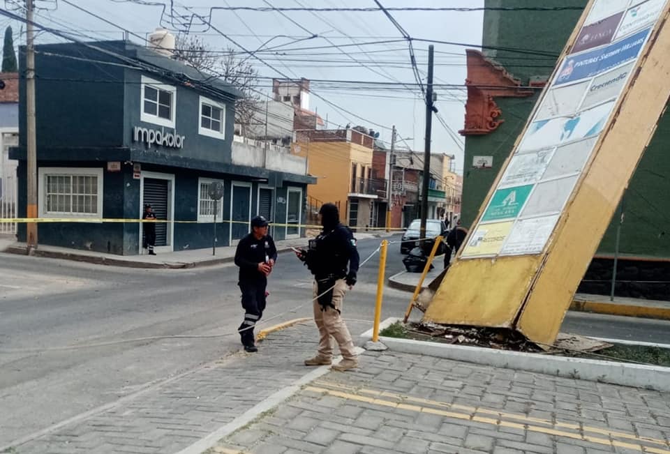 Espectacular tirado por el viento