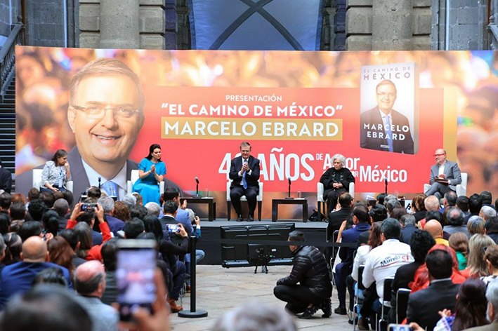 Marcelo Ebrard Casaubon, presenta del libro “El camino de México”