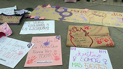 Mujeres cholultecas, claman terminar con violencia contra ellas