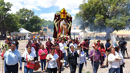 Se vivió la Tlahuanca con respeto y devoción
