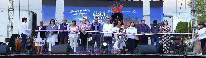 Inauguran el Festival del Equinoccio 2023
