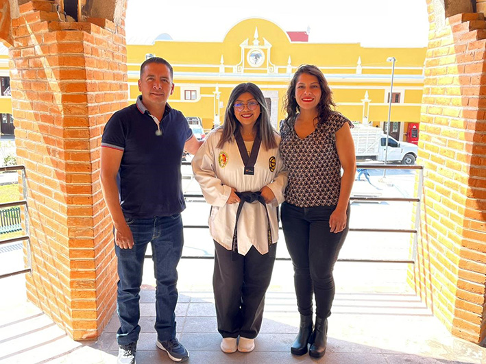 Samantha Oaxaca Gallegos, seleccionada en artes marciales