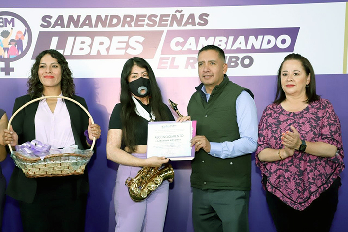 «Sanandreseñas libres cambiando el rumbo», foro del Día de la Mujer