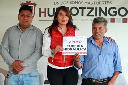 Tianguizolco, cuenta con tubería hidráulica