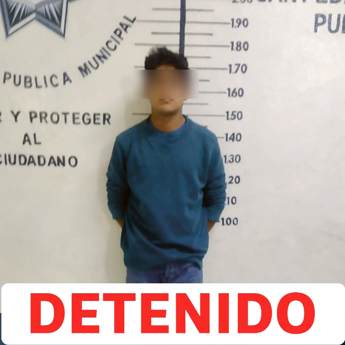 Golpeaba a su pareja, municipales lo detienen