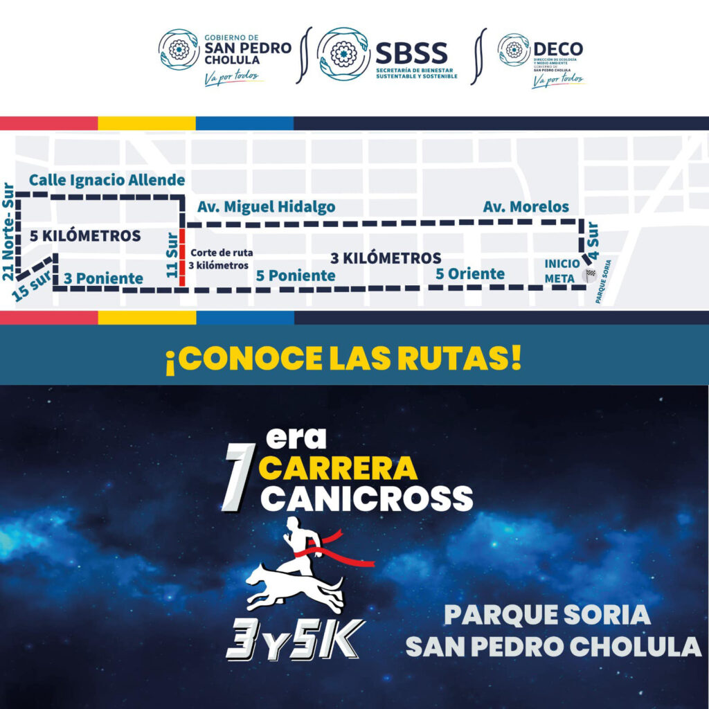 Todo listo para el “Canicross”, este domingo