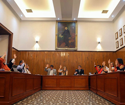 Aprueba cabildo regular uso de plásticos y plan anual de obras 2023