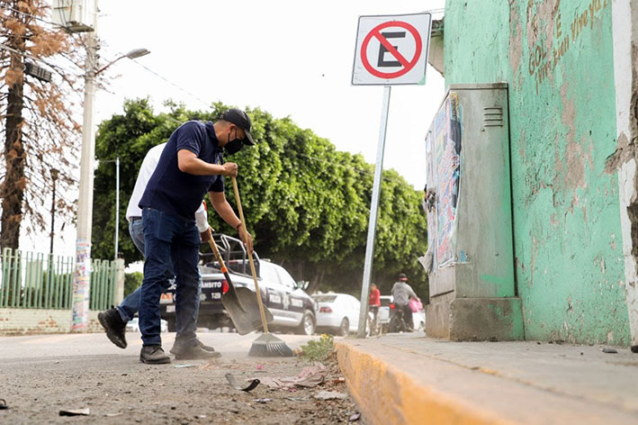 Cuidado y mantenimiento de las calles fomenta Mundo Tlatehui