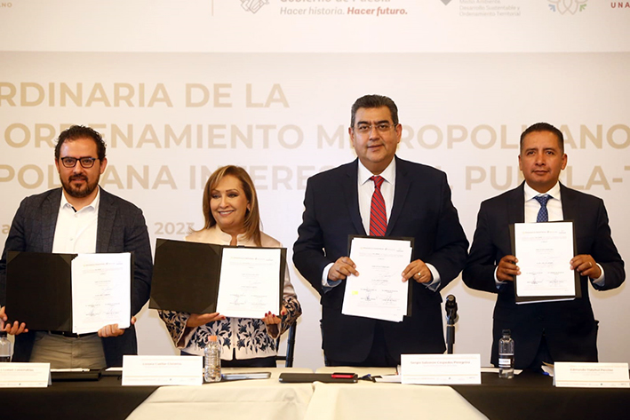 Fortalecen Puebla y Tlaxcala acciones conjuntas para impulsar crecimiento ordenado y bienestar